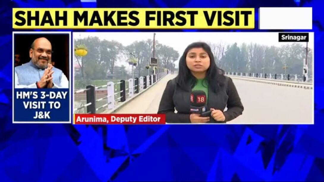 Watch Amit Shah On A 3-day Visit To Jammu & Kashmir Amid Encounters In ...