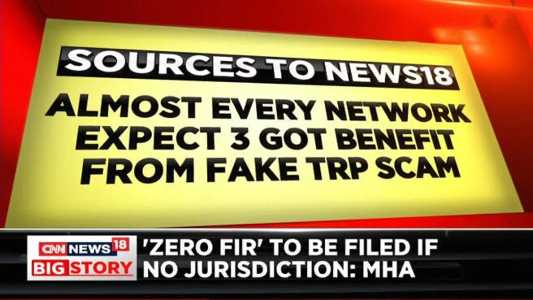 Watch Fake TRP Scam Almost Every Television Network Except 3 Got