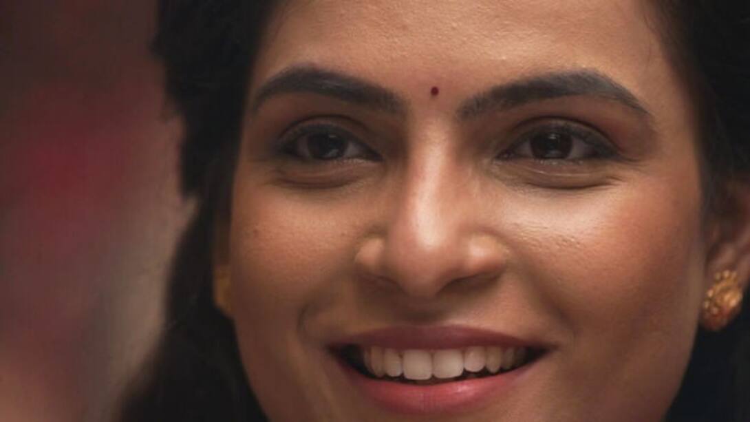 Nakshatra smiles in her natural colours
