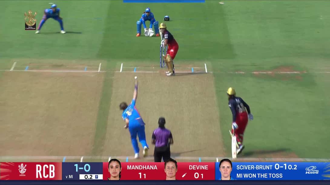 Y Bhatia with a Run Out vs. Royal Challengers Bangalore - 0.3