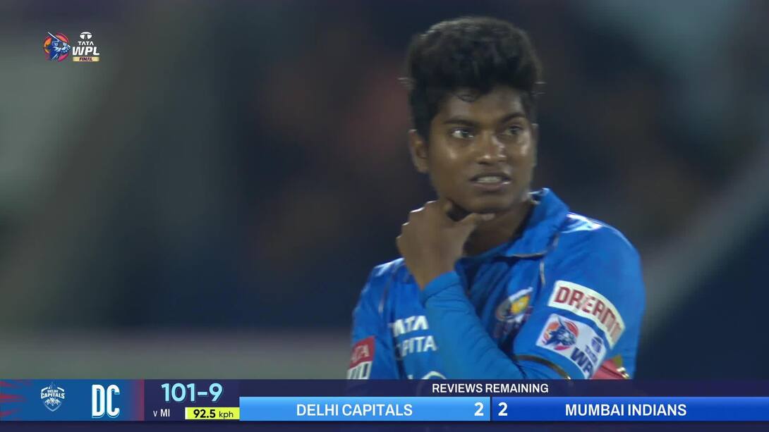 S Pandey with a Four vs. Mumbai Indians - 18.2