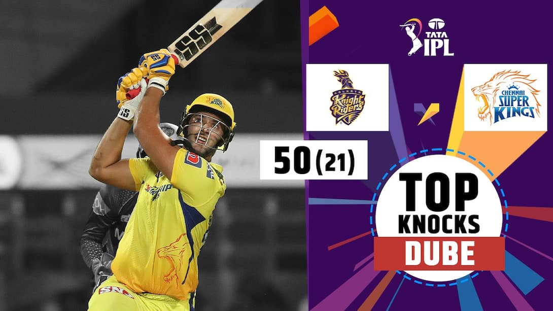 Dube's 50 vs KKR