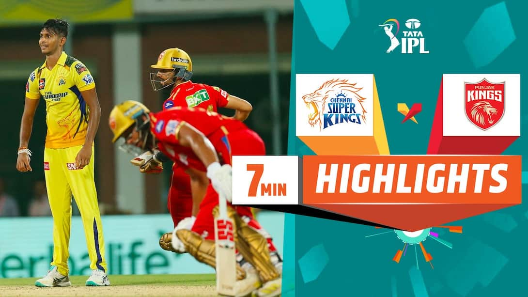 Watch CSK Vs PBKS Highlights Video Online(HD) On JioCinema