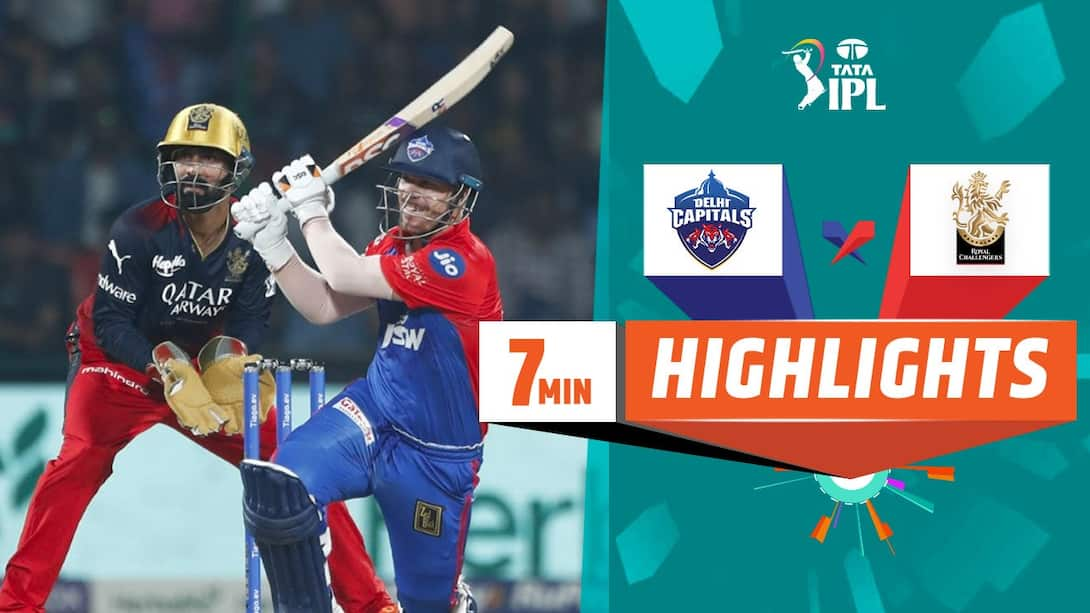 Watch DC Vs RCB Highlights Video Online(HD) On JioCinema