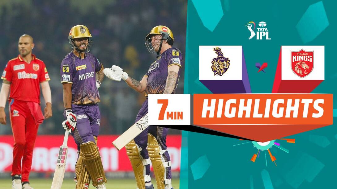 Watch KKR Vs PBKS Highlights Video Online(HD) On JioCinema