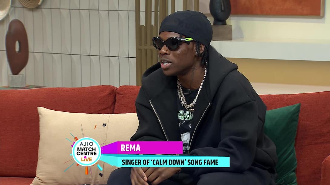 'Calm Down' Rema In The House