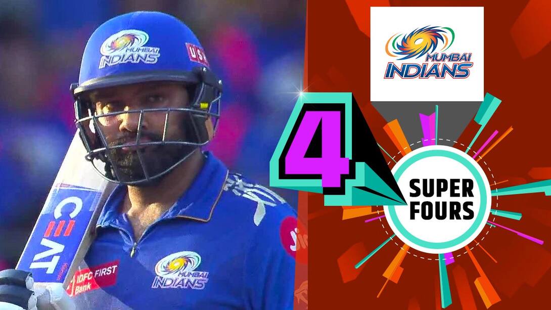 MI vs SRH - MI Super 4s