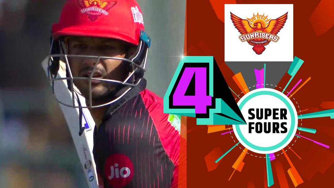 MI vs SRH - SRH Super 4s