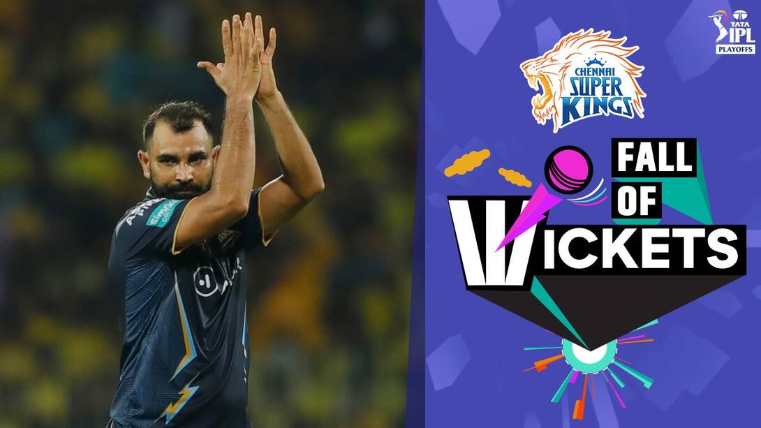 Qualifier 1 - CSK Wickets