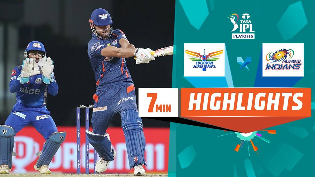 Eliminator - LSG vs MI Highlights