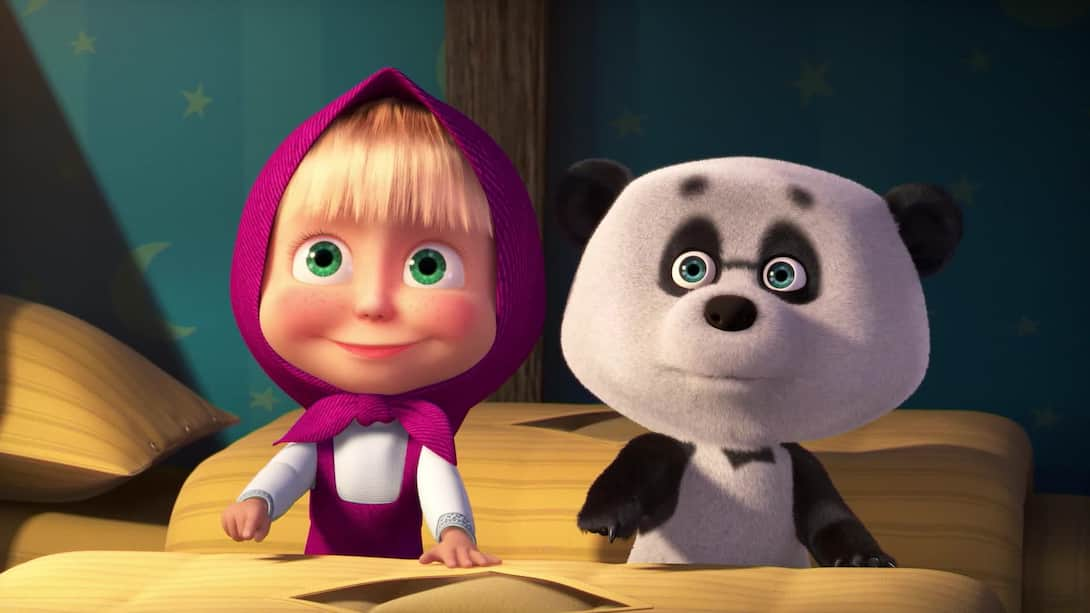 Watch Masha And The Bear Season 3 Episode 14 : Tee For Three - Watch ...