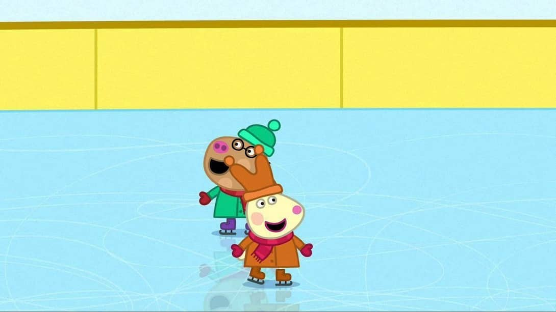 Watch Peppa Pig Season 2 Episode 35 : Ice Skating - Watch Full Episode ...