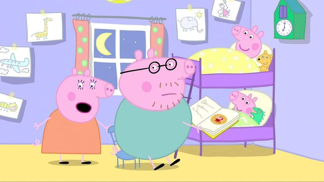 Watch Peppa Pig Season 2 Episode 14 : Bedtime - Watch Full Episode ...