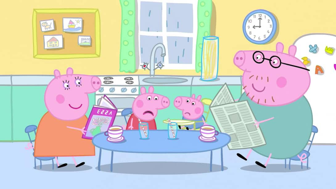 Watch Peppa Pig Season 5 Episode 9 : The Rainy Day Game - Watch Full ...