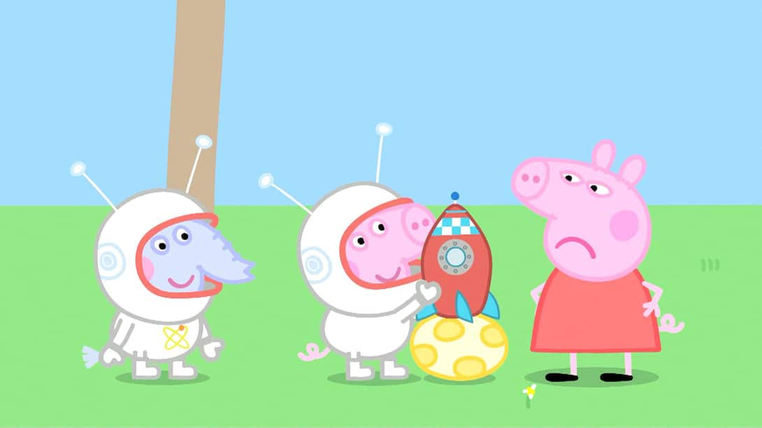 Watch Peppa Pig Season 3 Episode 21 : A Trip To The Moon - Watch Full ...