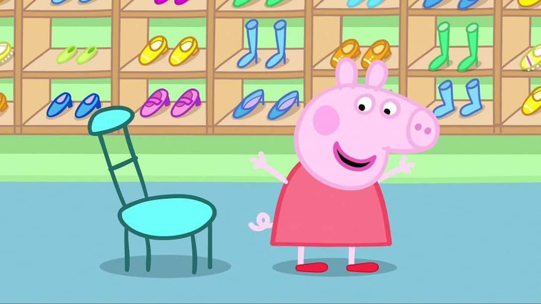 Peppa's new shoes