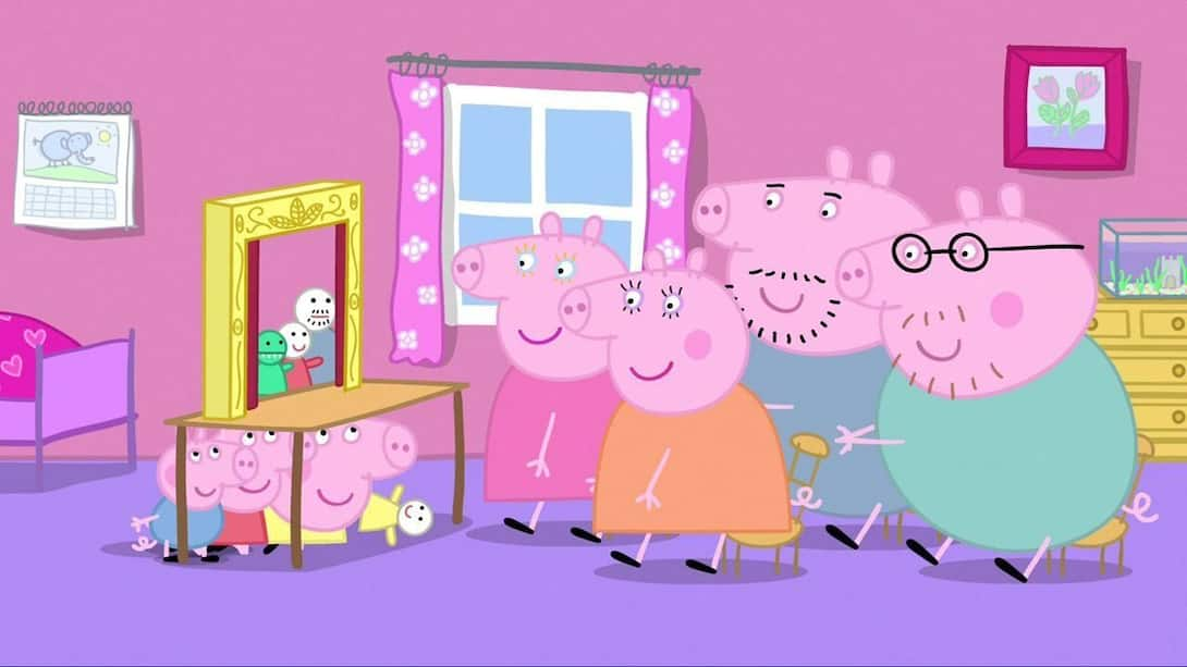 Watch Peppa Pig Season 1 Episode 41 : Chloe's Puppet Show - Watch Full ...