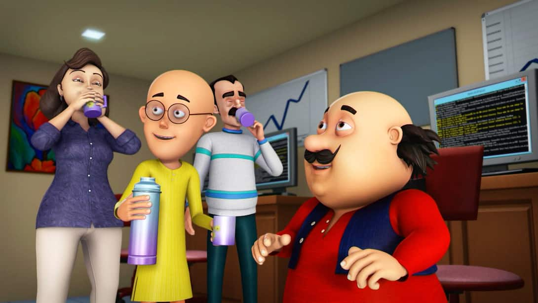 Watch Motu Patlu Season 10 Episode 66 : Dr. Jhatka Ki Furtili Chai ...