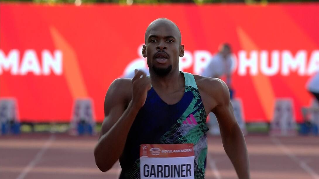 Gardiner Claims Men's 400m