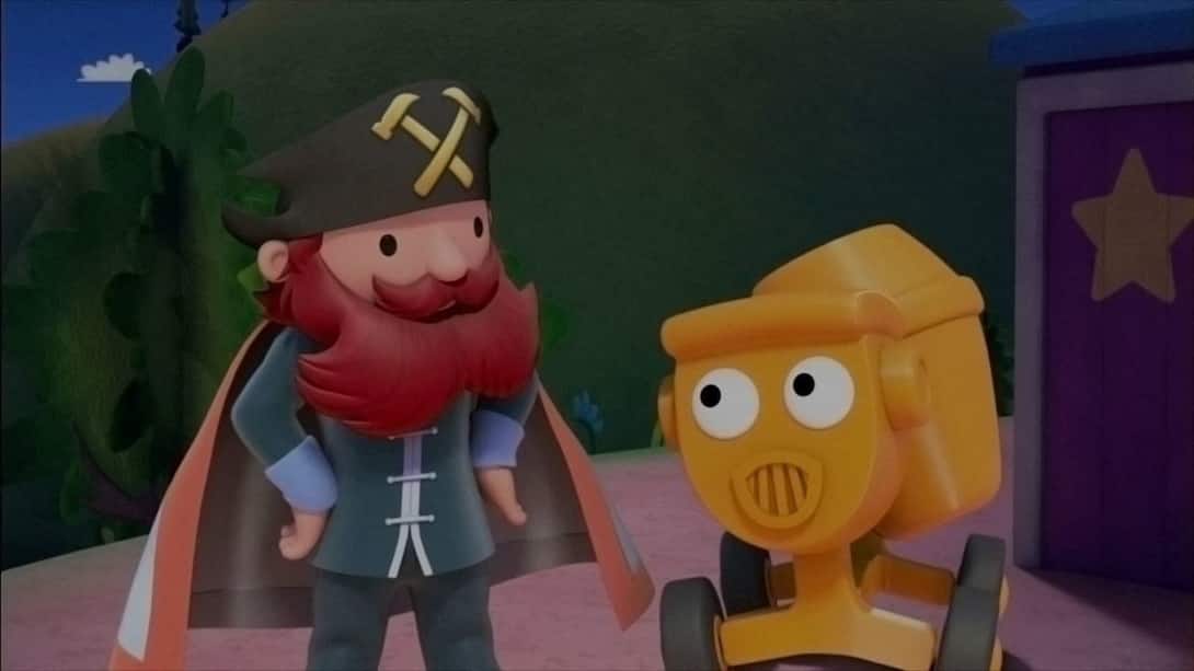 Dizzy finds a Pirate