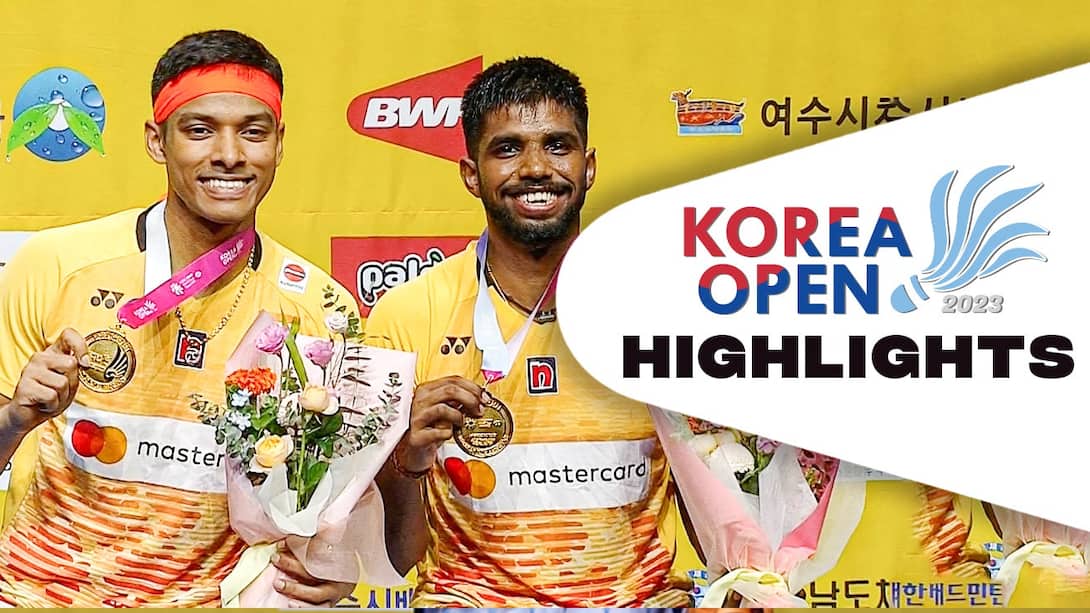 Shetty/Rankireddy Win Korea Open