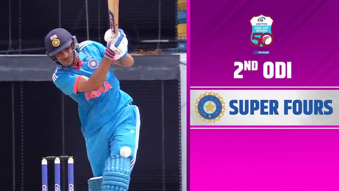 2nd ODI - India Super 4s