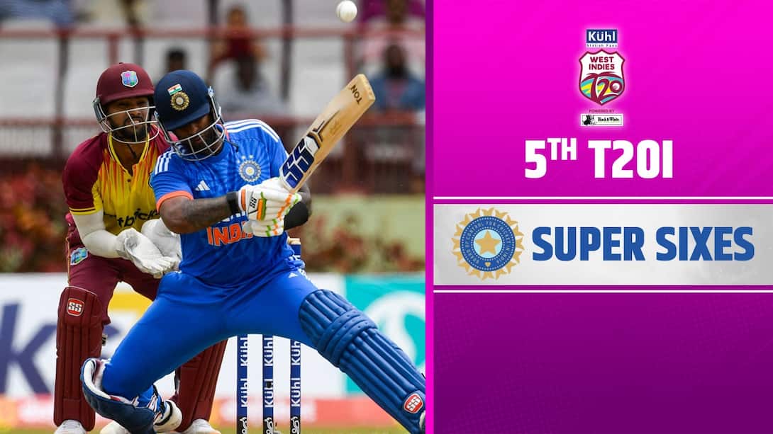 5th T20I - India Super 6s