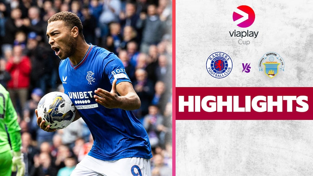 Rangers 2-1 Greenock Morton