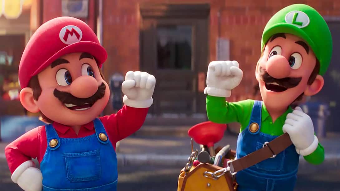 The Super Mario Bros. Movie promo