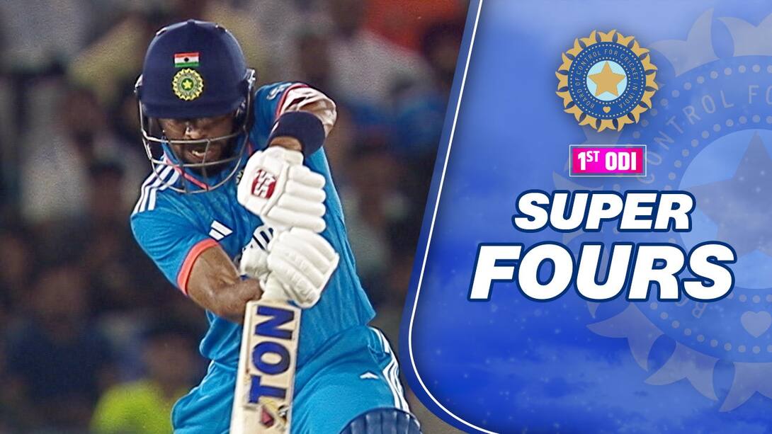 1st ODI - India Super 4s