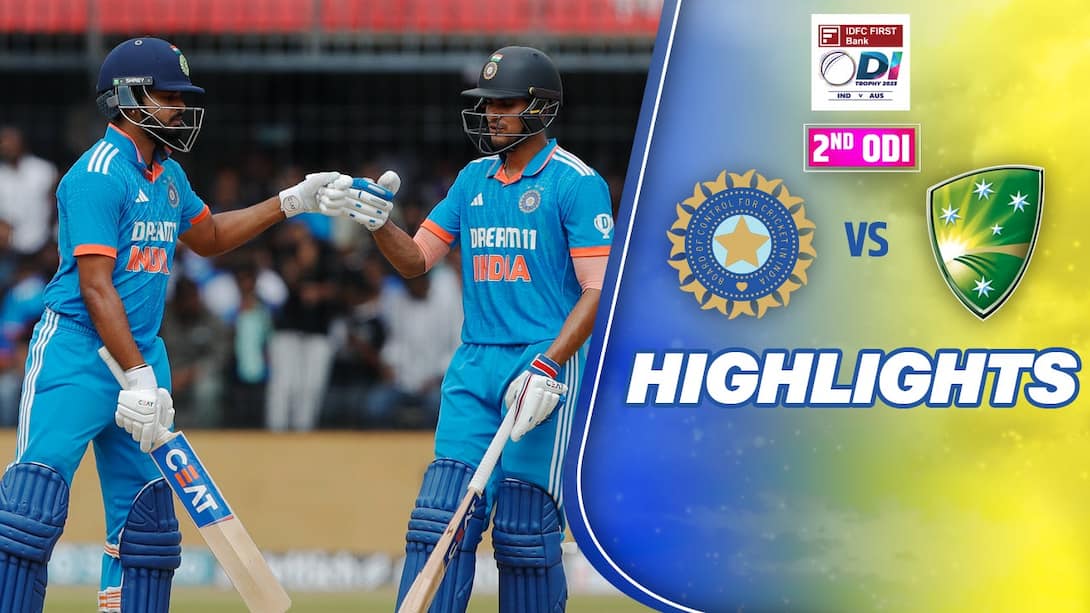 Watch 2nd ODI India Vs Australia Highlights Video Online(HD) On JioCinema