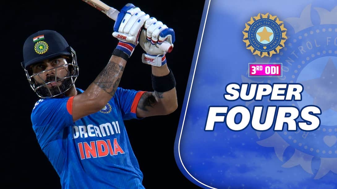 3rd ODI - India Super 4s