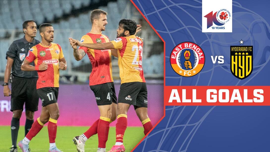 Watch East Bengal FC Vs Hyderabad FC - Replay Video Online(HD) On