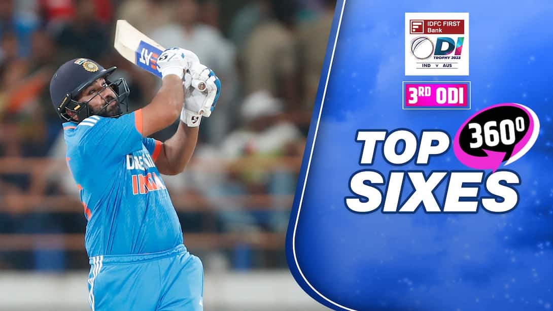 Top Sixes In 360° - 3rd ODI