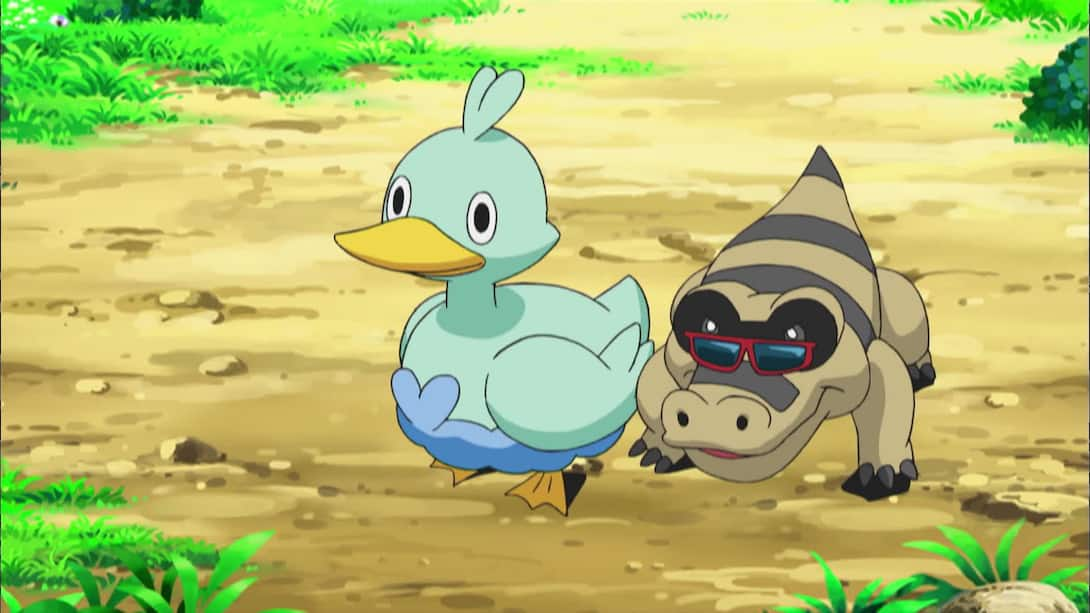 Watch Pokemon Season 14 Episode 20 : Dancing With The Ducklett Trio ...