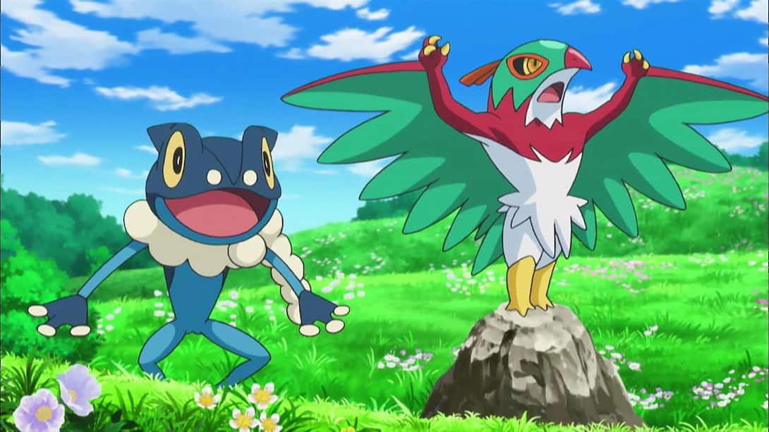 Watch Pokemon Season 18 Episode 40 : A Frolicking Find In The Flowers ...