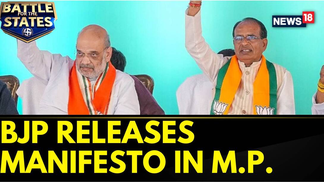 Watch BJP Releases Election Manifesto In M.P. News On JioCinema