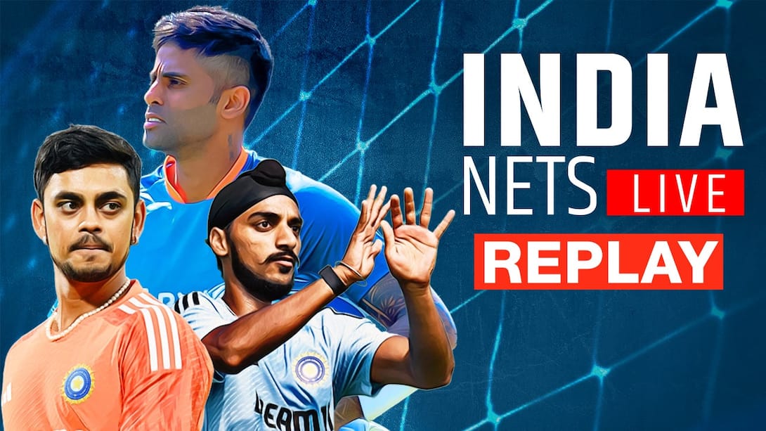 India Nets Live T20I Replay