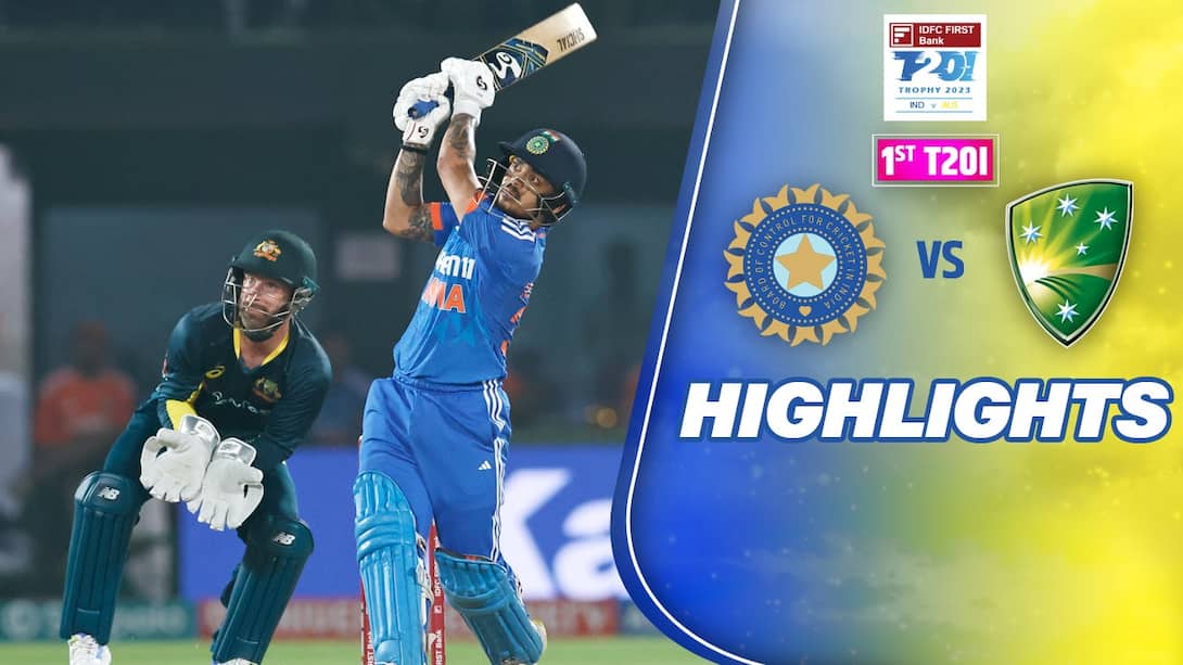 India vs Australia - 1st T20I Highlights