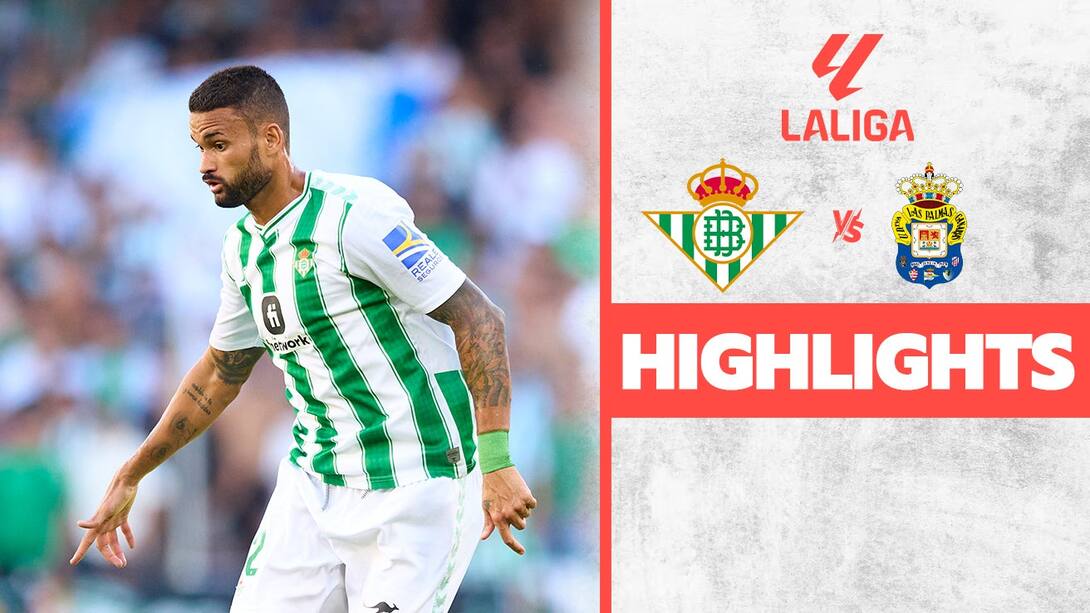 Rd 14: Real Betis vs Las Palmas - Highlights