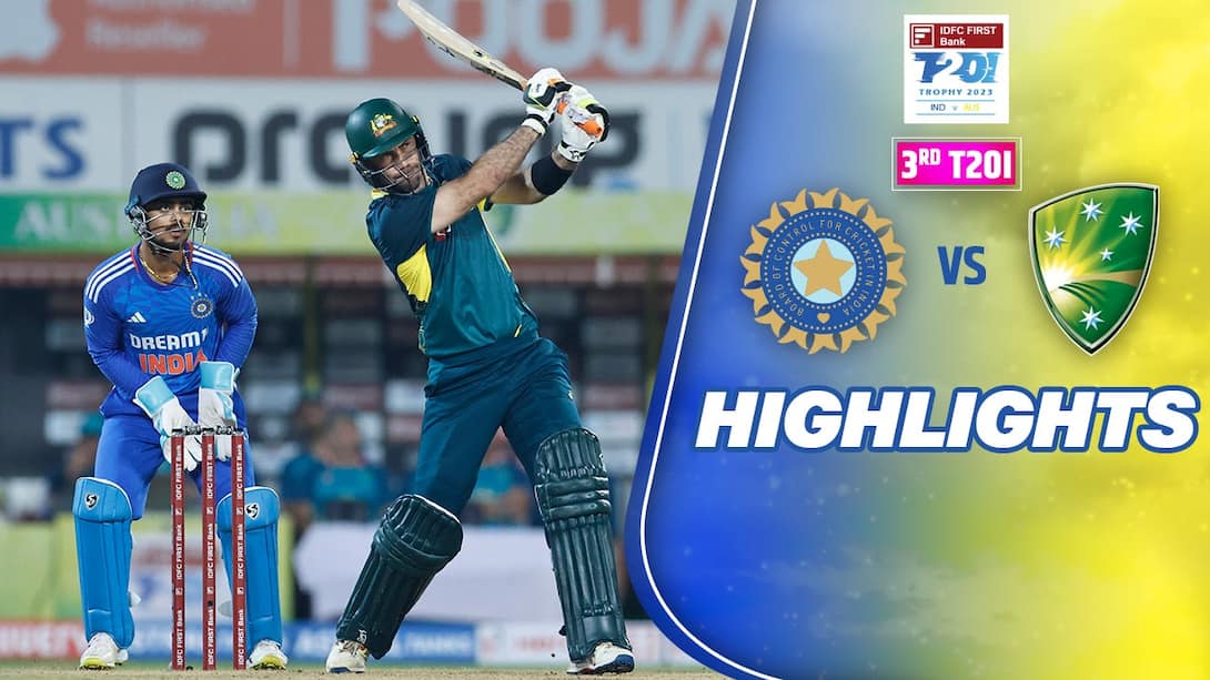 India vs Australia - 3rd T20I Highlights