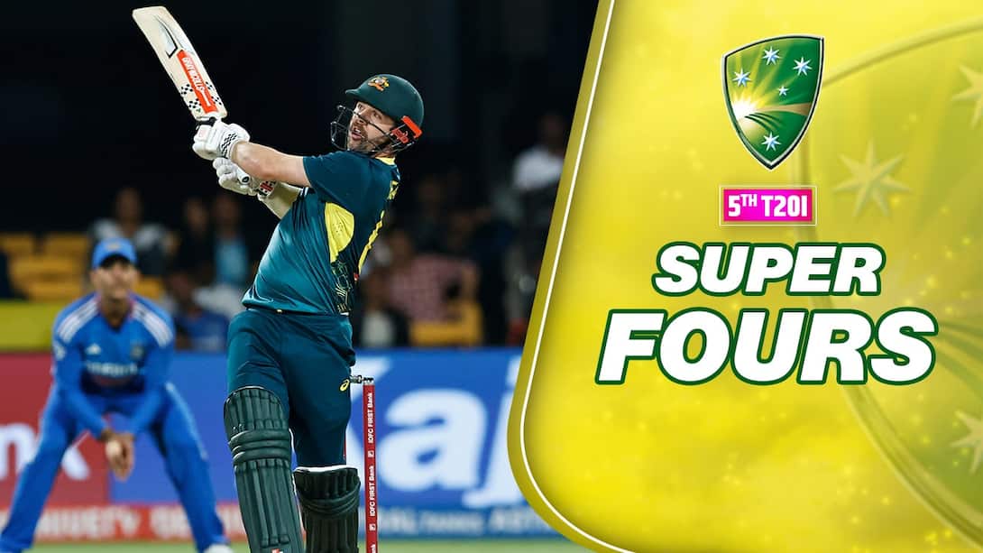 India vs Australia, 5th T20I - Australia Super 4s