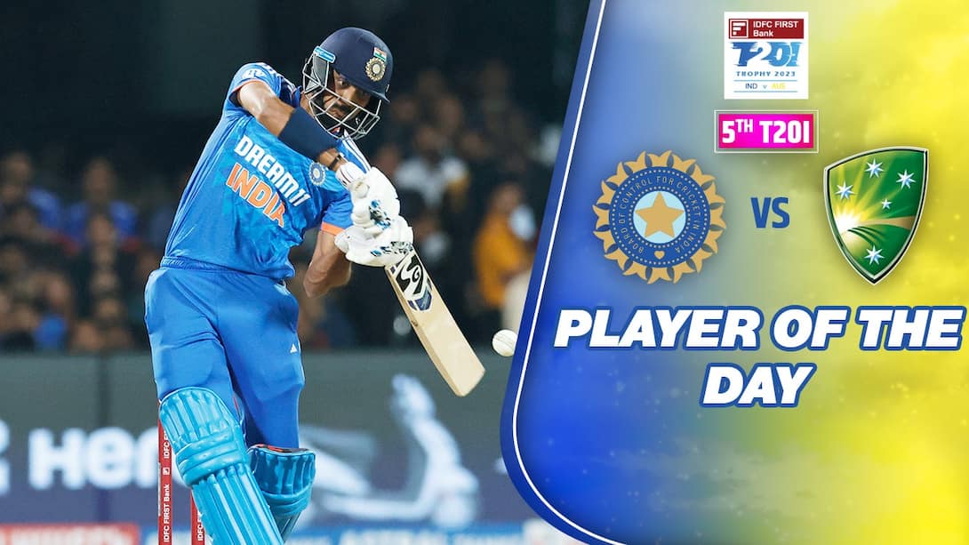 India vs Australia - Player Of 5th T20I - Axar