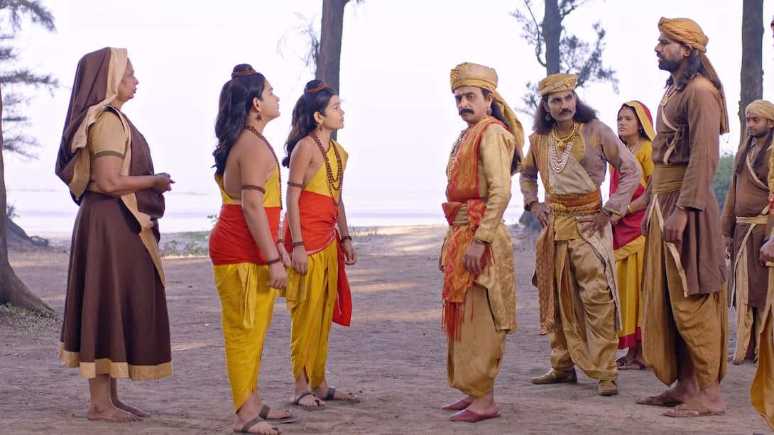 Nagar Seth confronts Luv-Kush!