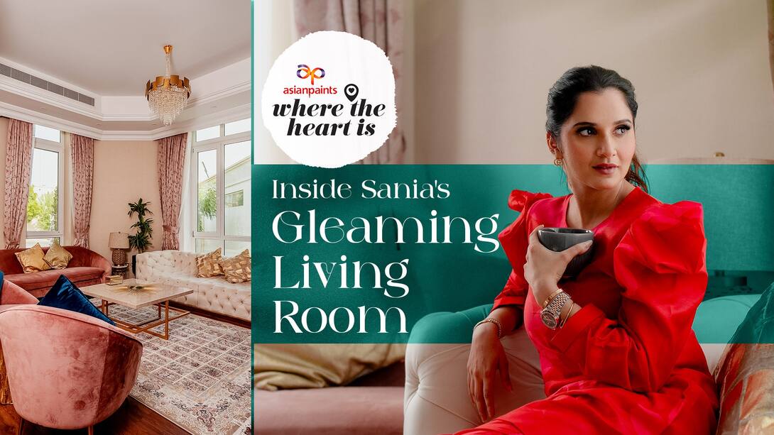 Here's what brings the shine to Sania's home
