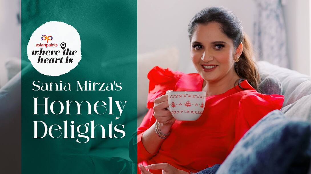 Sania shares what makes her home a delight to live in
