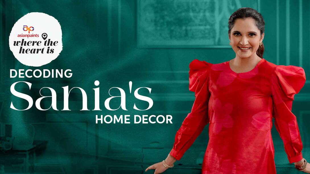 Sania speaks about her home decor choices
