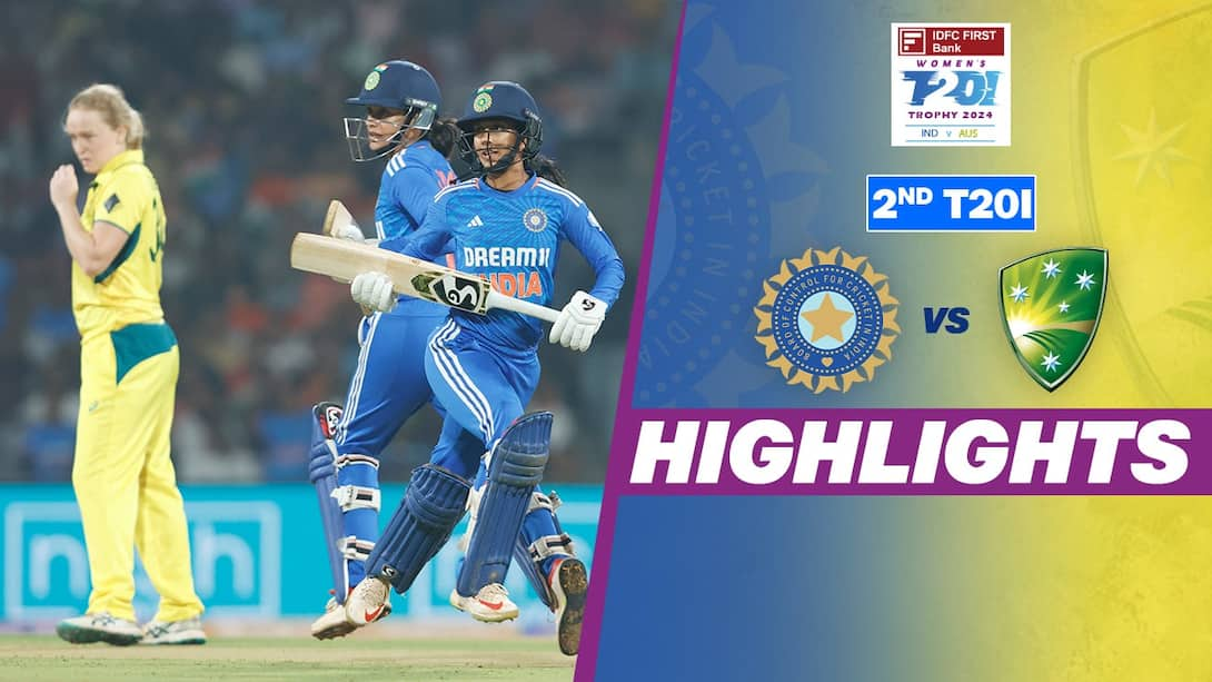 Watch India Women Vs Australia Women 2nd T20i Highlights Video Onlinehd On Jiocinema 1808