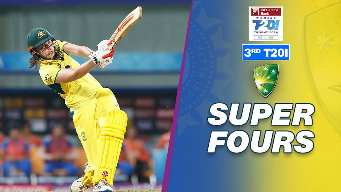 India Women vs Australia Women, 3rd T20I - Australia Women Super 4s