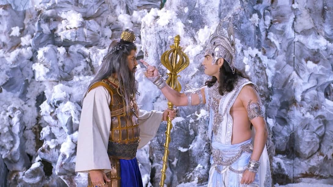 Suryadev and Shukracharya argue
